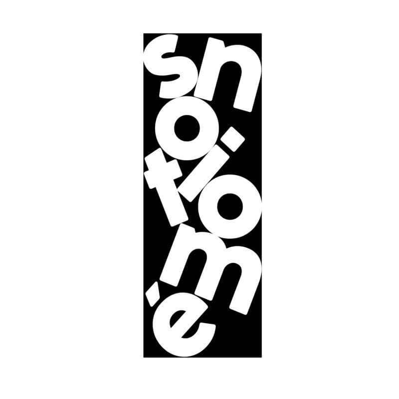 tatouage flash rectangle noir et blanc typo emotions