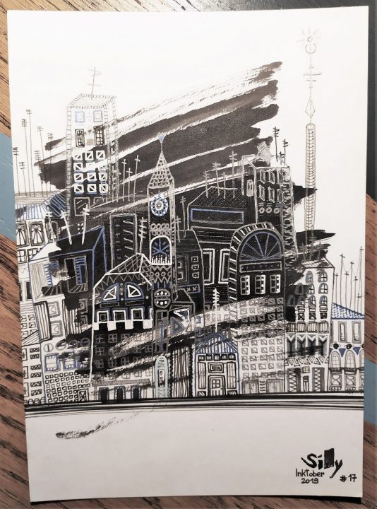 Inktober 2019 - city